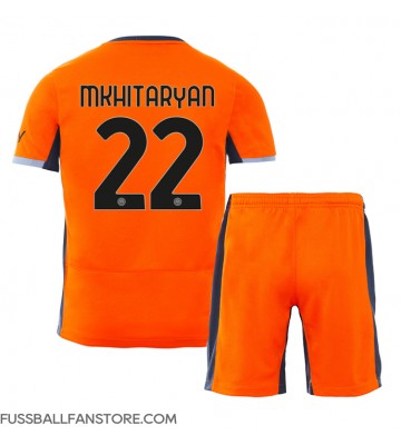 Inter Milan Henrikh Mkhitaryan #22 Replik 3rd trikot Kinder 2023-24 Kurzarm (+ Kurze Hosen)
